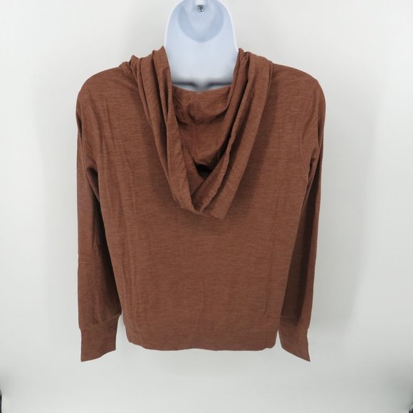 Members Mark Women's Brown Hooded Shirt XL NWT - Picture 3 of 4
